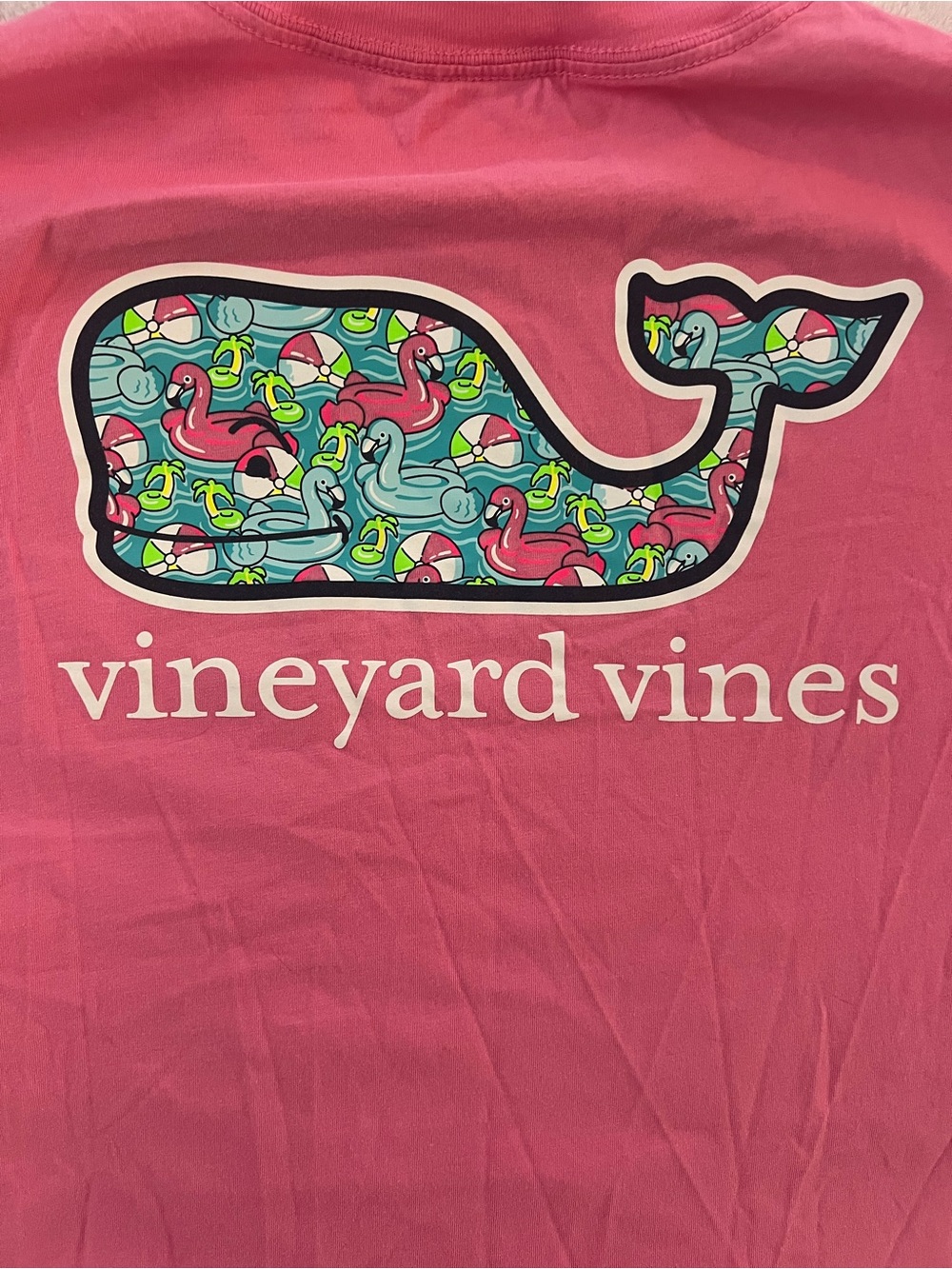 Vineyard Vines Pink Crewneck T‑Shirt YXL(18) VGUC